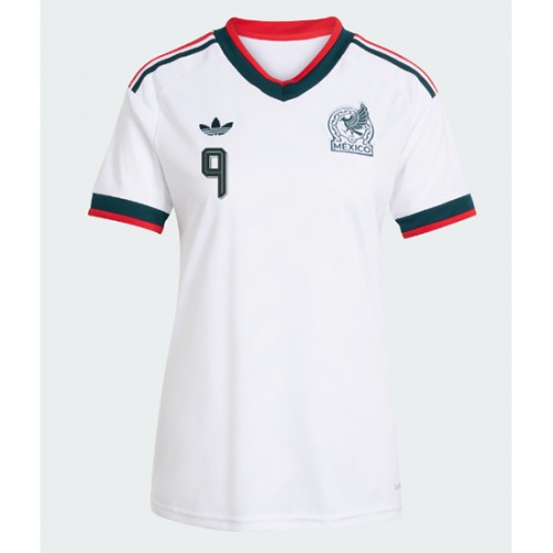 Mexiko Raul Jimenez #9 Bortatröja Dam VM 2026 Kortärmad